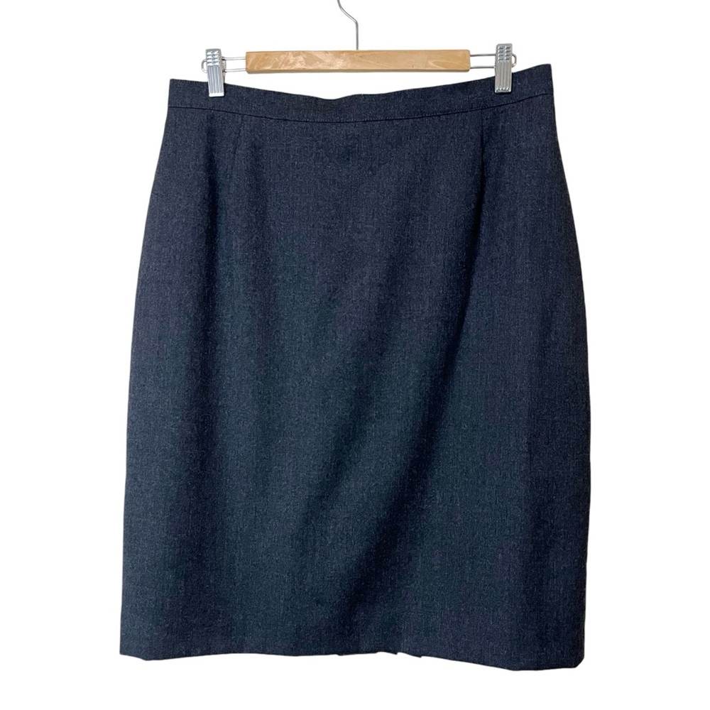 Vintage Braemar Petites by Jeremy Scott 100% Wool Pencil Skirt Made In 🇨🇦